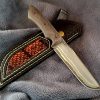 Bronze-Mai Damascus Knife