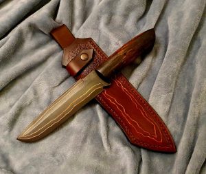 Cu-Mai Damascus Knife