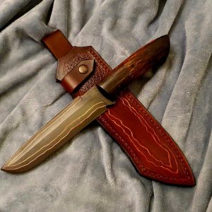 Cu-Mai Damascus Knife