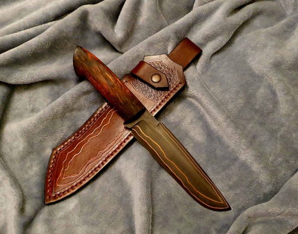 Cu-Mai Damascus Knife - Image 4